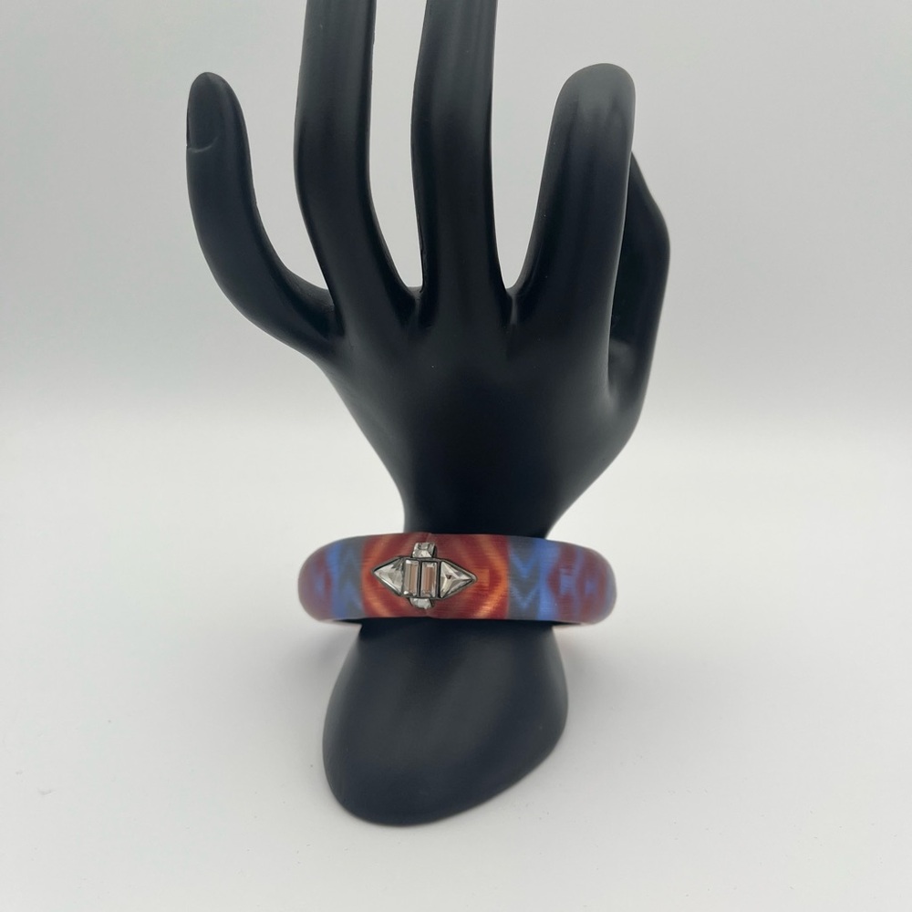 Luxury Alexis Bittar Lucite Bangle – Signed, Retired Collector Design